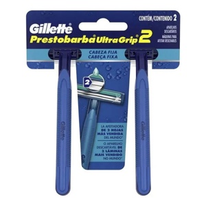 Aparelho Barba Prestobarba Gillete Ultra Fixa 2 Un
