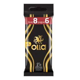 Camisinha Olla Lubrificado com 8 unidad