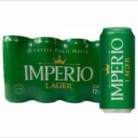 Cerveja Império Lager 473ml (Pack com 12) - Entrega Rápida