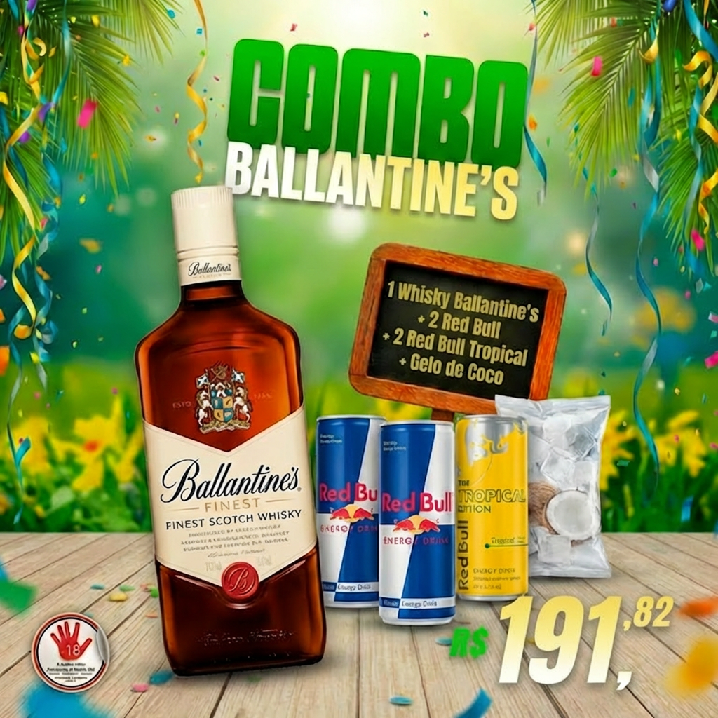 Combo Ballantine's Tropical