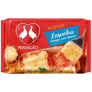 Lasanha Frango Com Toque De Bacon Perdigão Pacote 600g