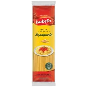 Macarrão De Sêmola Espaguete Isabela 400g