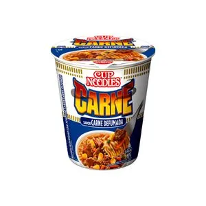 Macarrão Instantâneo Nissin Cup Noodles 69g Carne