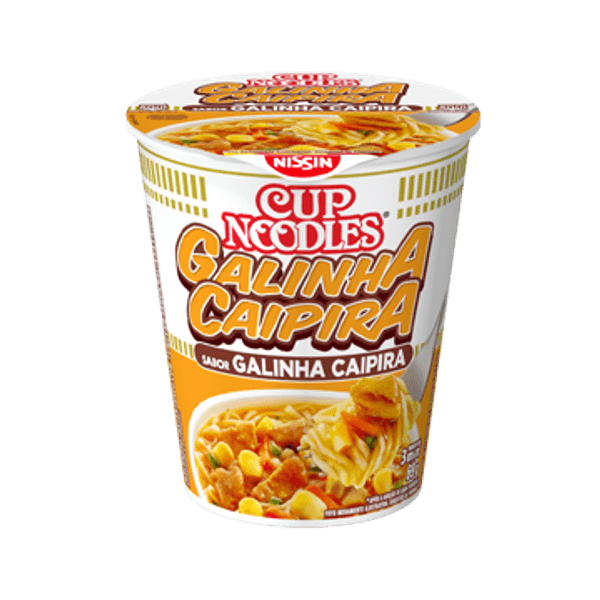 Macarrão Instantâneo Nissin Cup Noodles 71g Galinha Caipira