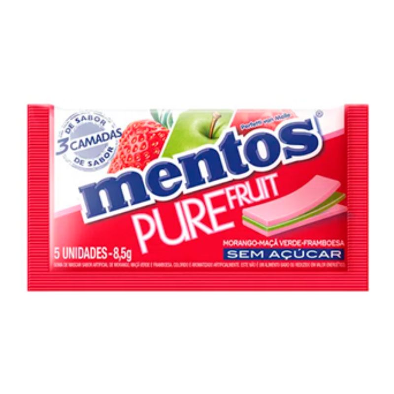 Mentos 3 Camadas Fruit