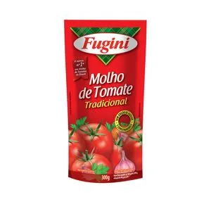 Molho De Tomate Fugini 300g Tradicional
