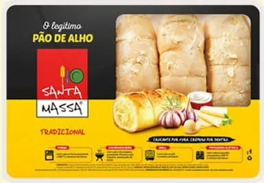 Pão de Alho Tradicional Santa Massa
