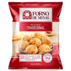 Pão De Queijo Forno De Minas 820g Tradicional