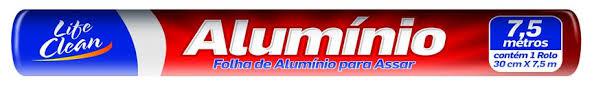PAPEL ALUMINIO 0,30X7,5M LIFE CLEAN