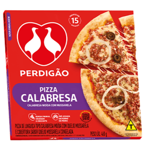 Pizza Perdigão Calabresa Moída 460g