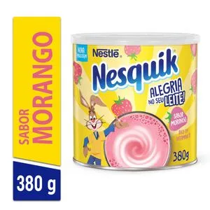 Pó p/ Preparo de Bebida Nesquik Morango Lata