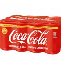 Refrigerante Coca Cola 350ml (Pack com 12) - Entrega Rápida