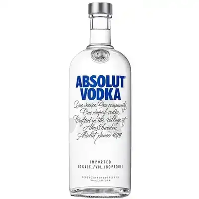 VODKA ABSOLUT NATURAL 1000ML